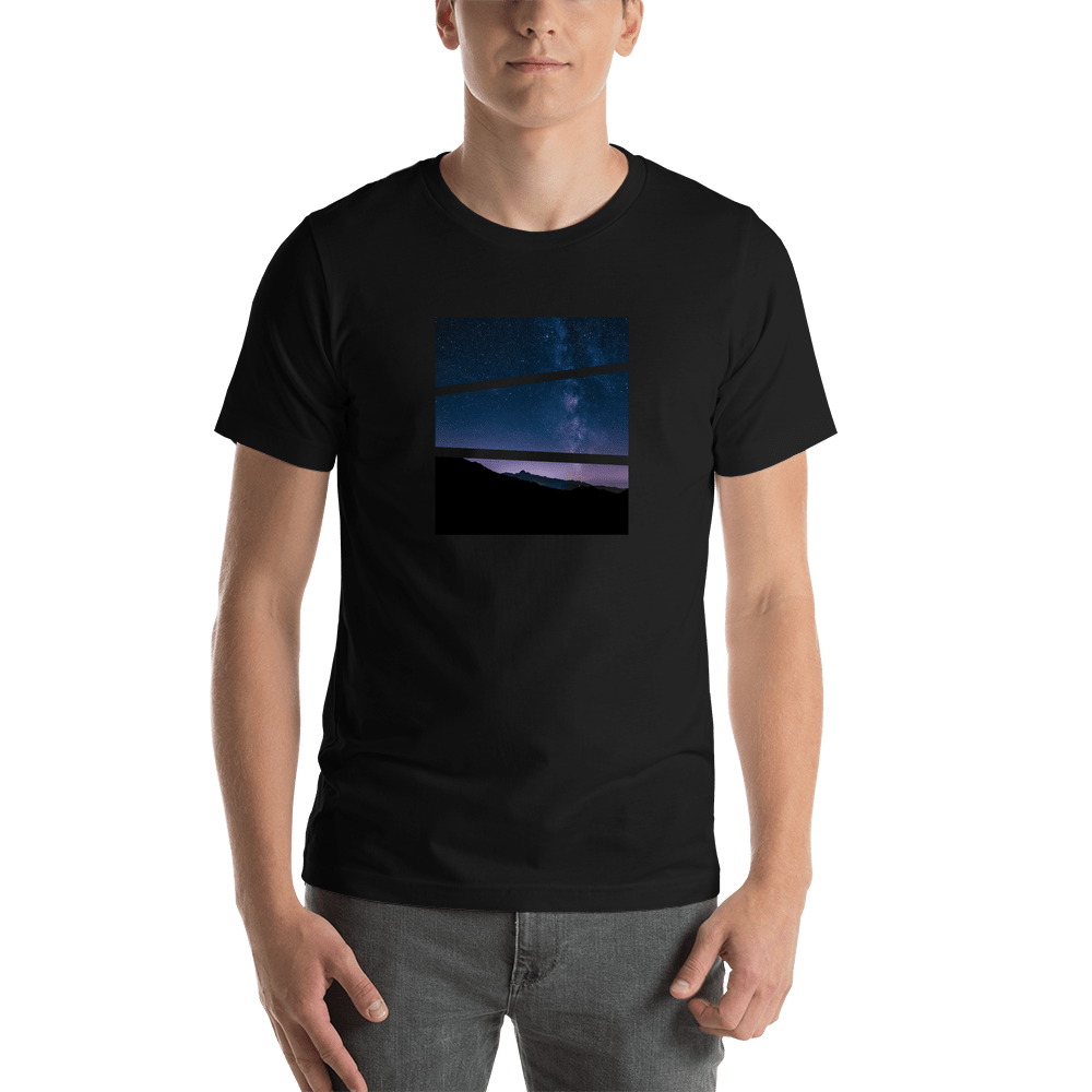 Night Sky T-Shirt - Black - Shirt View