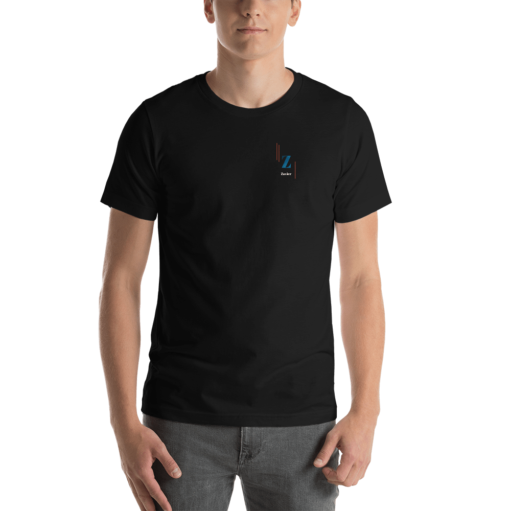 Personalized Night Sky T-Shirt - Black - Shirt View
