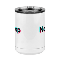 Thumbnail for No Cap Coffee Mug Tumbler with Handle (15 oz) - TikTok Trends - Front View
