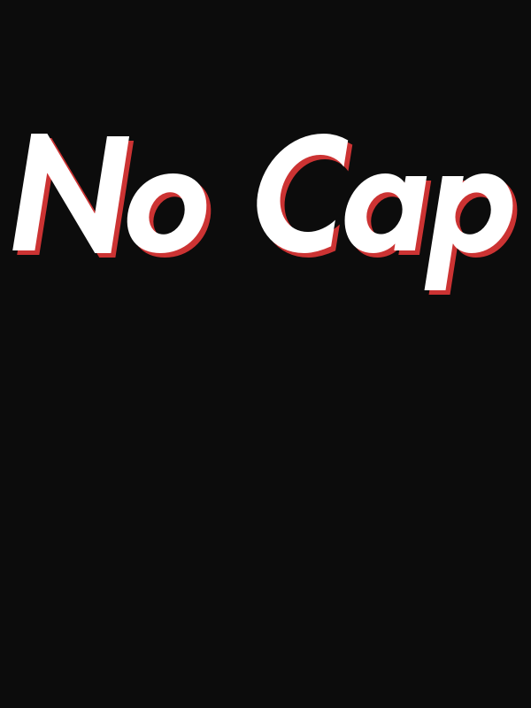 No Cap T-Shirt - Black - Decorate View