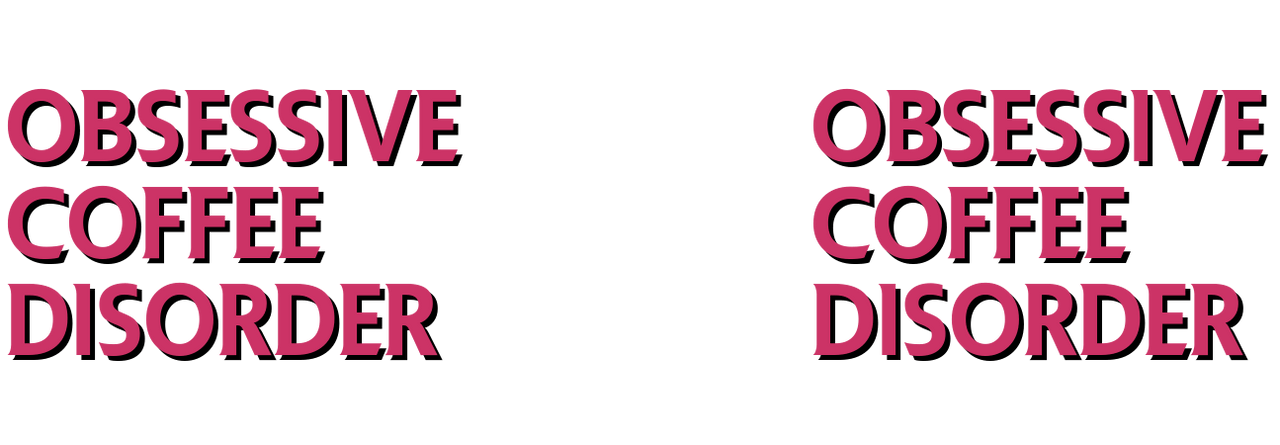 Obsessive Coffee Disorder Coffee Mug Tumbler with Handle (15 oz) - Graphic View