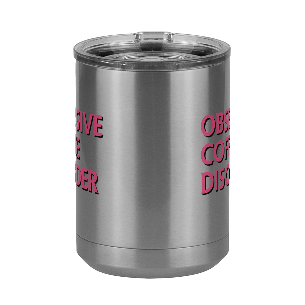 Obsessive Coffee Disorder Coffee Mug Tumbler with Handle (15 oz) - Front View