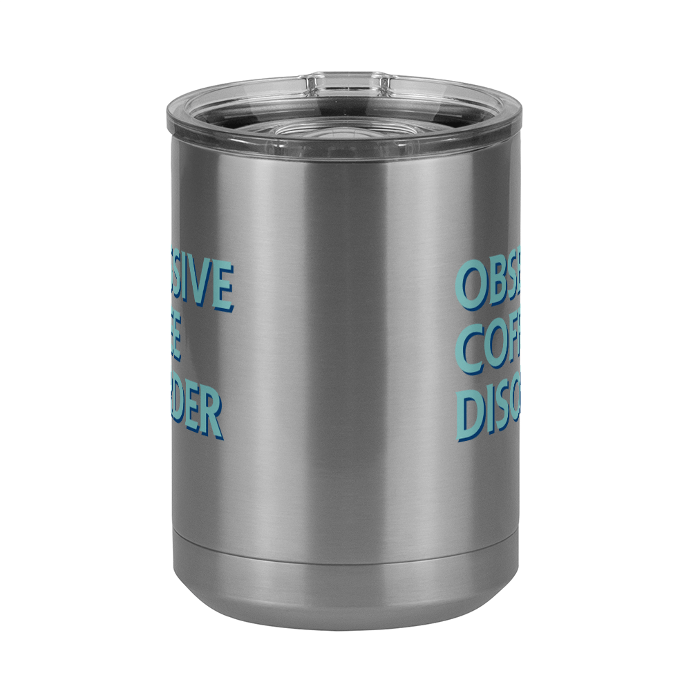 Obsessive Coffee Disorder Coffee Mug Tumbler with Handle (15 oz) - Front View
