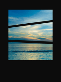 Thumbnail for Ocean Sky T-Shirt - Black - Decorate View