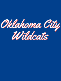 Thumbnail for Personalized Oklahoma City T-Shirt - Blue - Decorate View