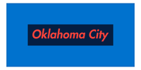Thumbnail for Personalized Oklahoma City Beach Towel - Front View