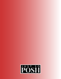 Thumbnail for Personalized Ombre Notebook - Red and White - Back View