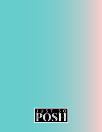 Thumbnail for Personalized Ombre Notebook - Teal and Pink - Back View