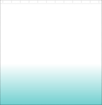 Thumbnail for Personalized Ombre Shower Curtain - Teal and White - No Default Text - Ombre III - Decorate View