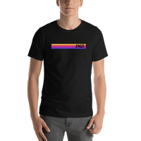 Thumbnail for Personalized Ombre T-Shirt - Black - Shirt View