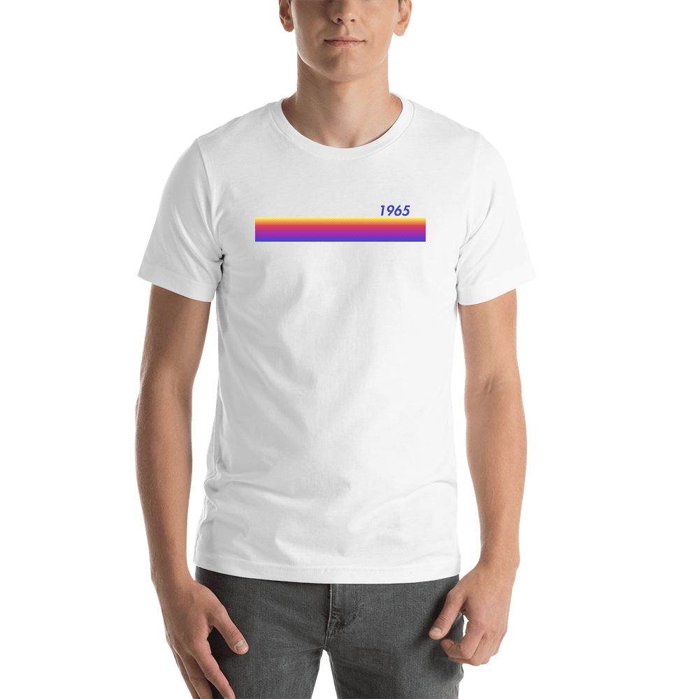 Personalized Ombre T-Shirt - White - Shirt View