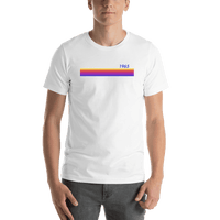 Thumbnail for Personalized Ombre T-Shirt - White - Shirt View