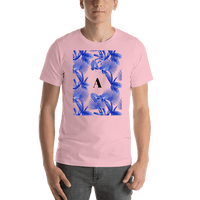 Thumbnail for Personalized Palm Fronds T-Shirt - Pink - Shirt View