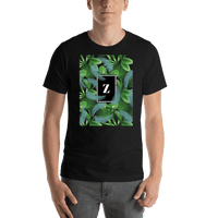 Thumbnail for Personalized Palm Fronds T-Shirt - Tropical Leaves - Shirt View