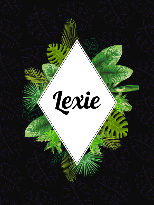 Personalized Palm Fronds T-Shirt - Diamond Wreath - Decorate View