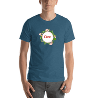 Thumbnail for Personalized Palm Fronds T-Shirt - Toucans - Shirt View