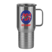 Thumbnail for Personalized PBA Travel Coffee Mug Tumbler with Handle (20 oz) - Right View