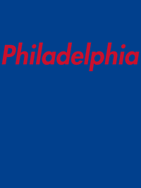 Thumbnail for Personalized Philadelphia T-Shirt - Blue - Decorate View
