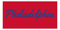 Thumbnail for Personalized Philadelphia Beach Towel - Front View