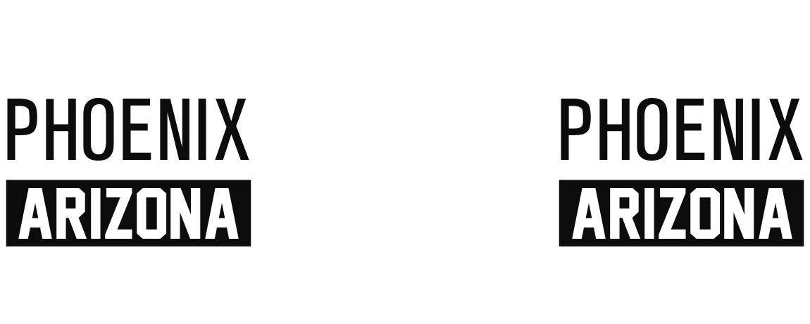 Personalized Phoenix Arizona Water Bottle (30 oz) - Graphic View