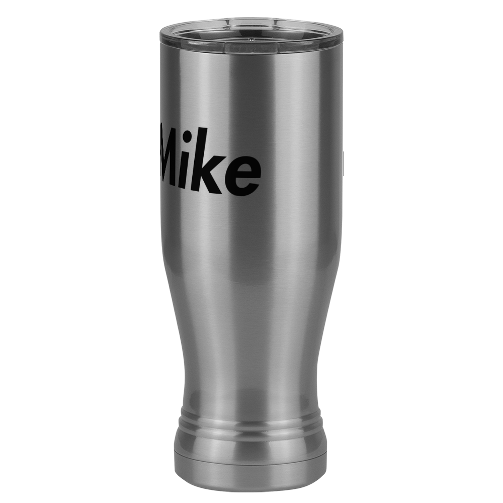 Personalized Pilsner Tumbler (20 oz) - Front Left View