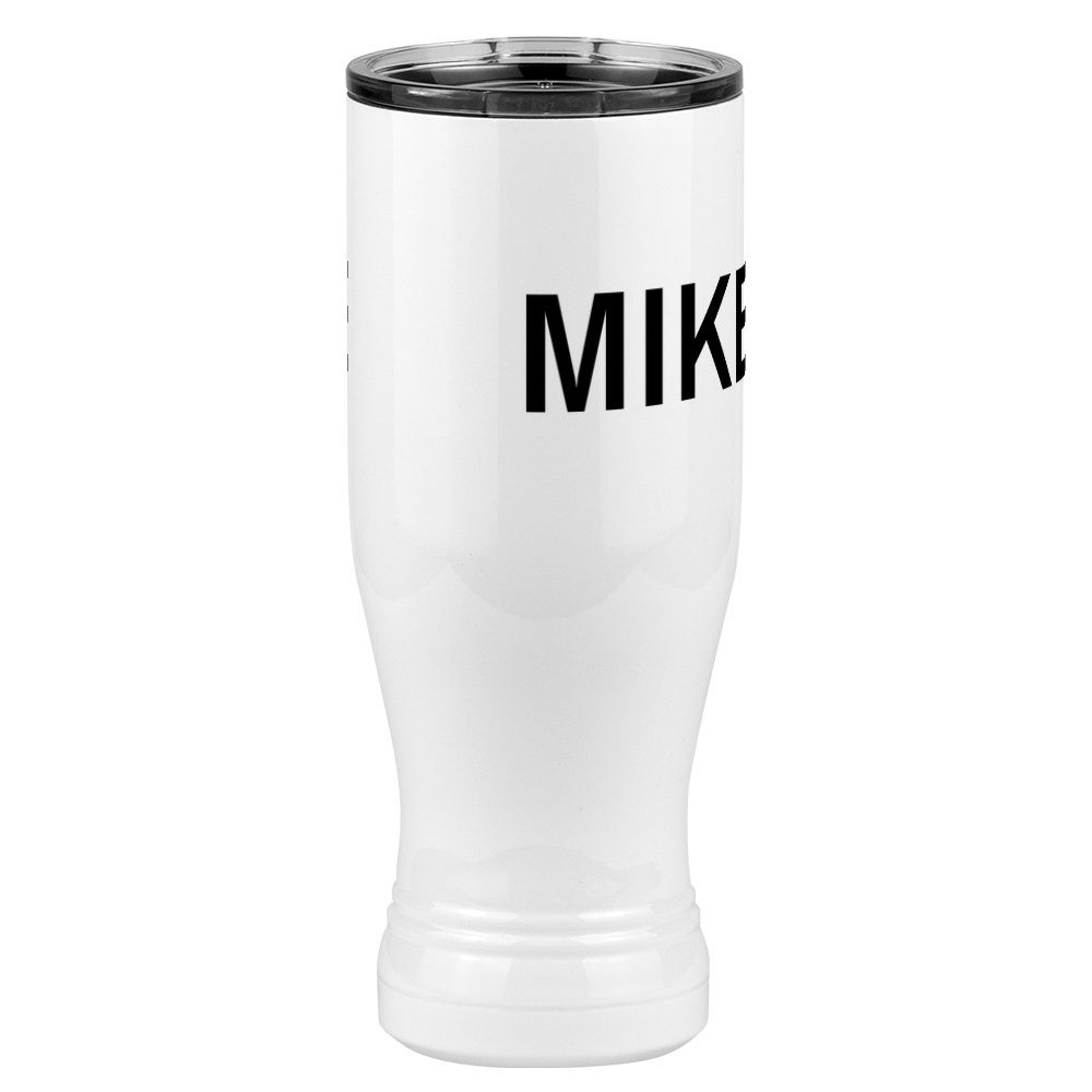 Personalized Pilsner Tumbler (20 oz) - Front Right View