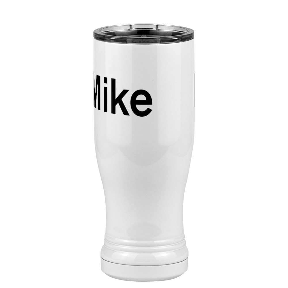 Personalized Pilsner Tumbler (14 oz) - Front Left View