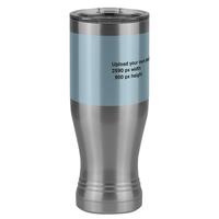 Thumbnail for Personalized Pilsner Tumbler (20 oz) - Upload Your Art - Front Right View