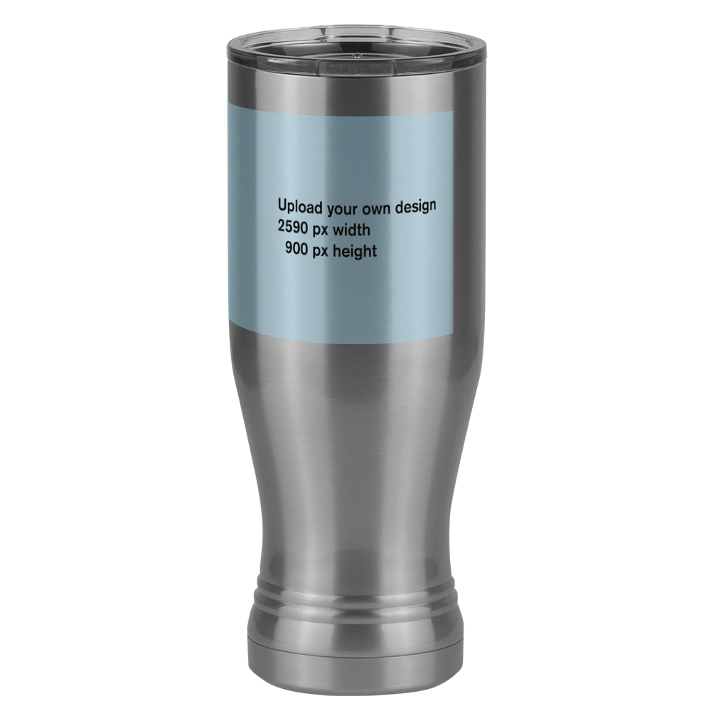 Personalized Pilsner Tumbler (20 oz) - Upload Your Art - Right View