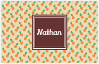 Thumbnail for Personalized Pineapple Placemat IV - Square Nameplate -  View