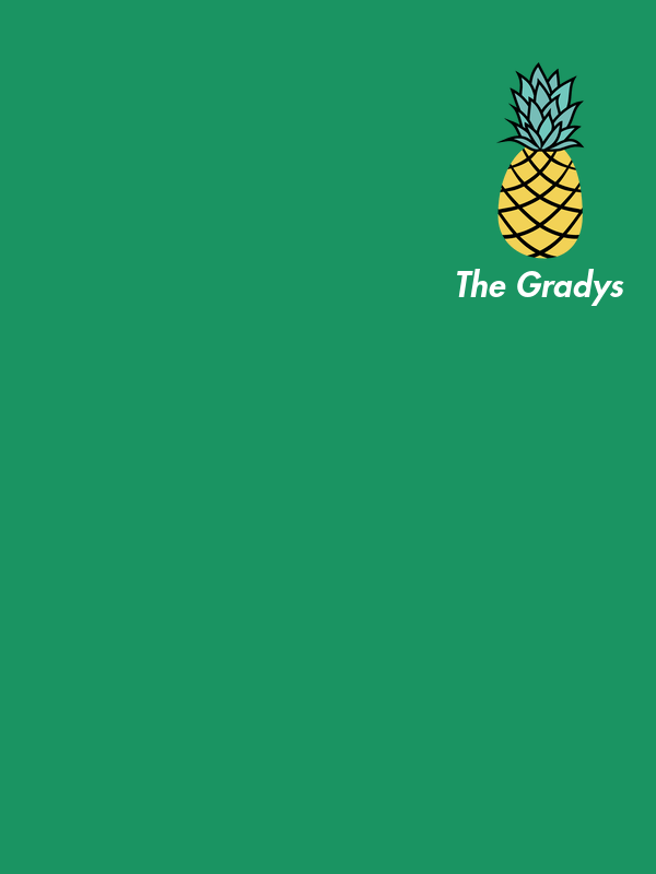 Personalized Pineapple T-Shirt - Green - Decorate View