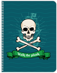 Thumbnail for Pirates Notebook - Walk The Plank - Front View