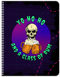 Thumbnail for Pirates Notebook - Yohoho and a Glass of Rum - Front View