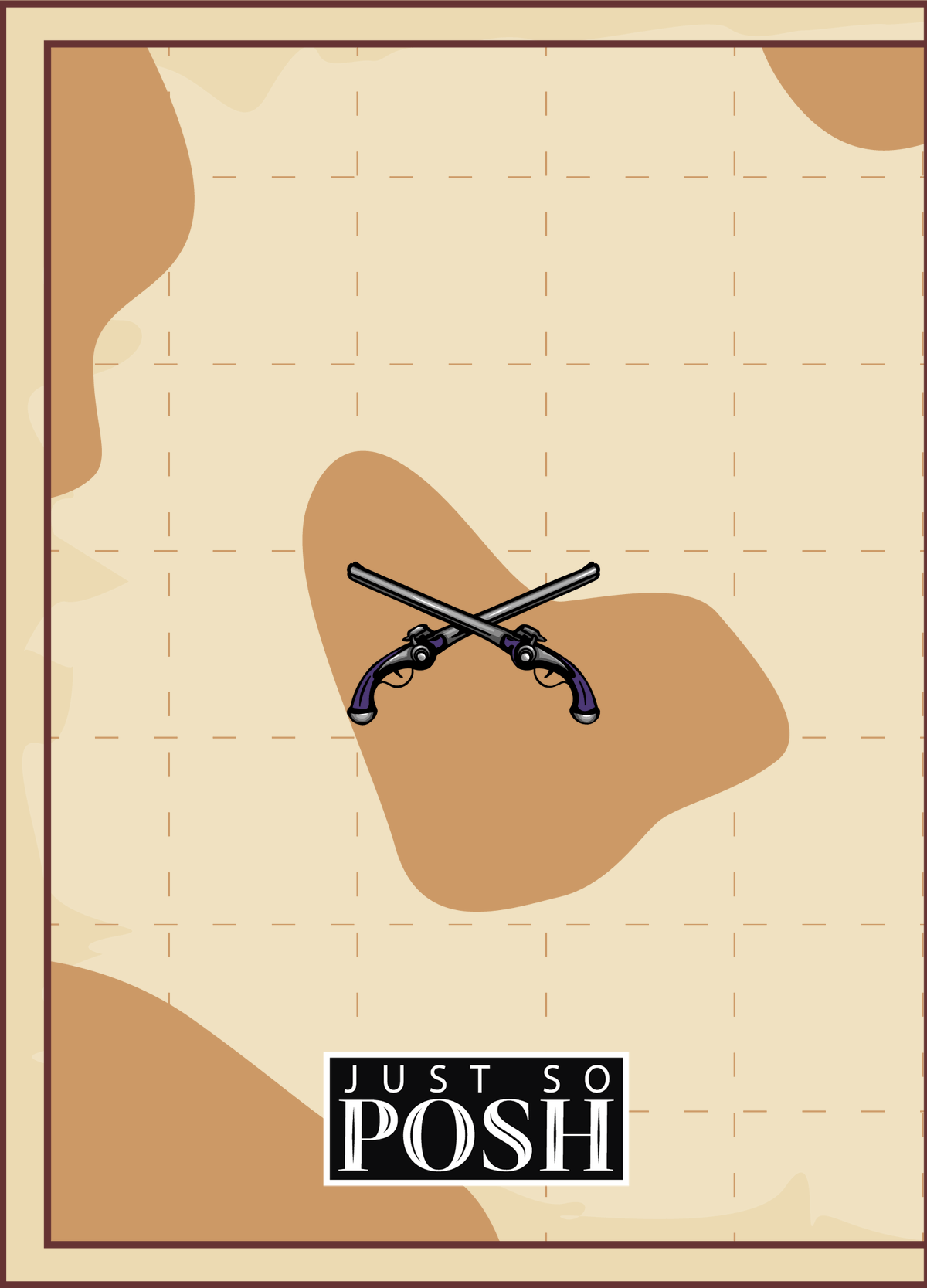 Personalized Pirates Journal - Arms, Half Bandana, & Eyepatch - Back View