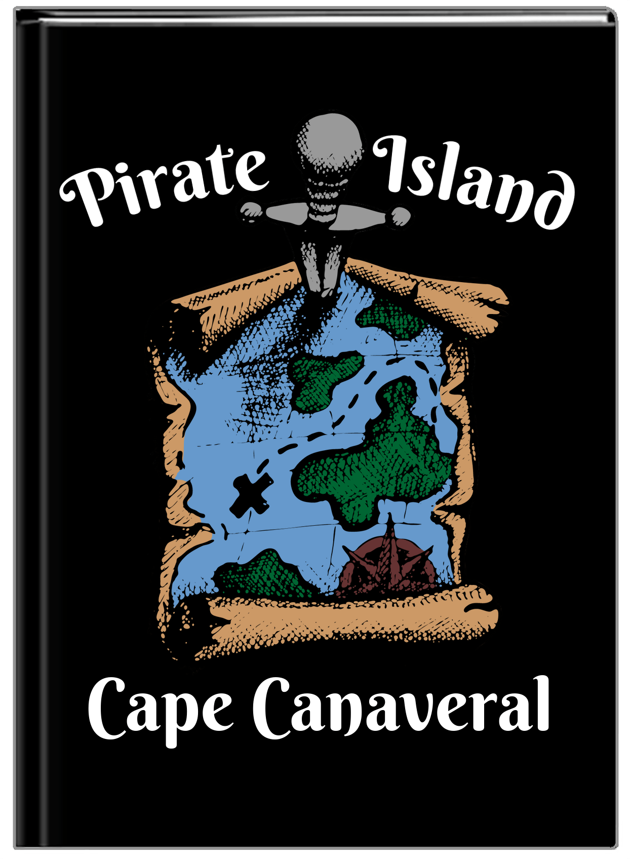 Personalized Pirates Journal - Pirate Island - Front View