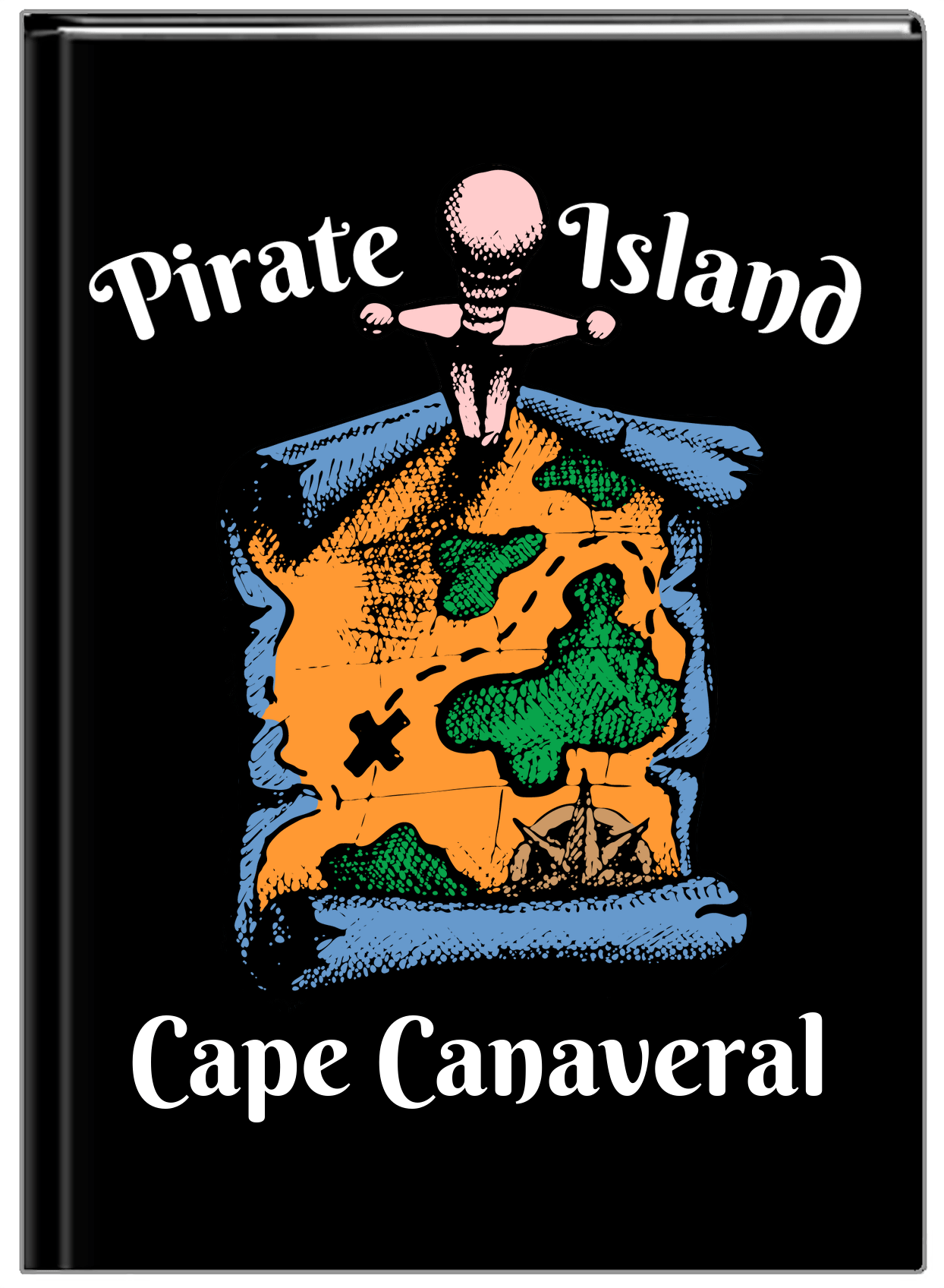 Personalized Pirates Journal - Pirate Island - Front View