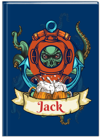 Thumbnail for Personalized Pirates Journal - Diver - Front View