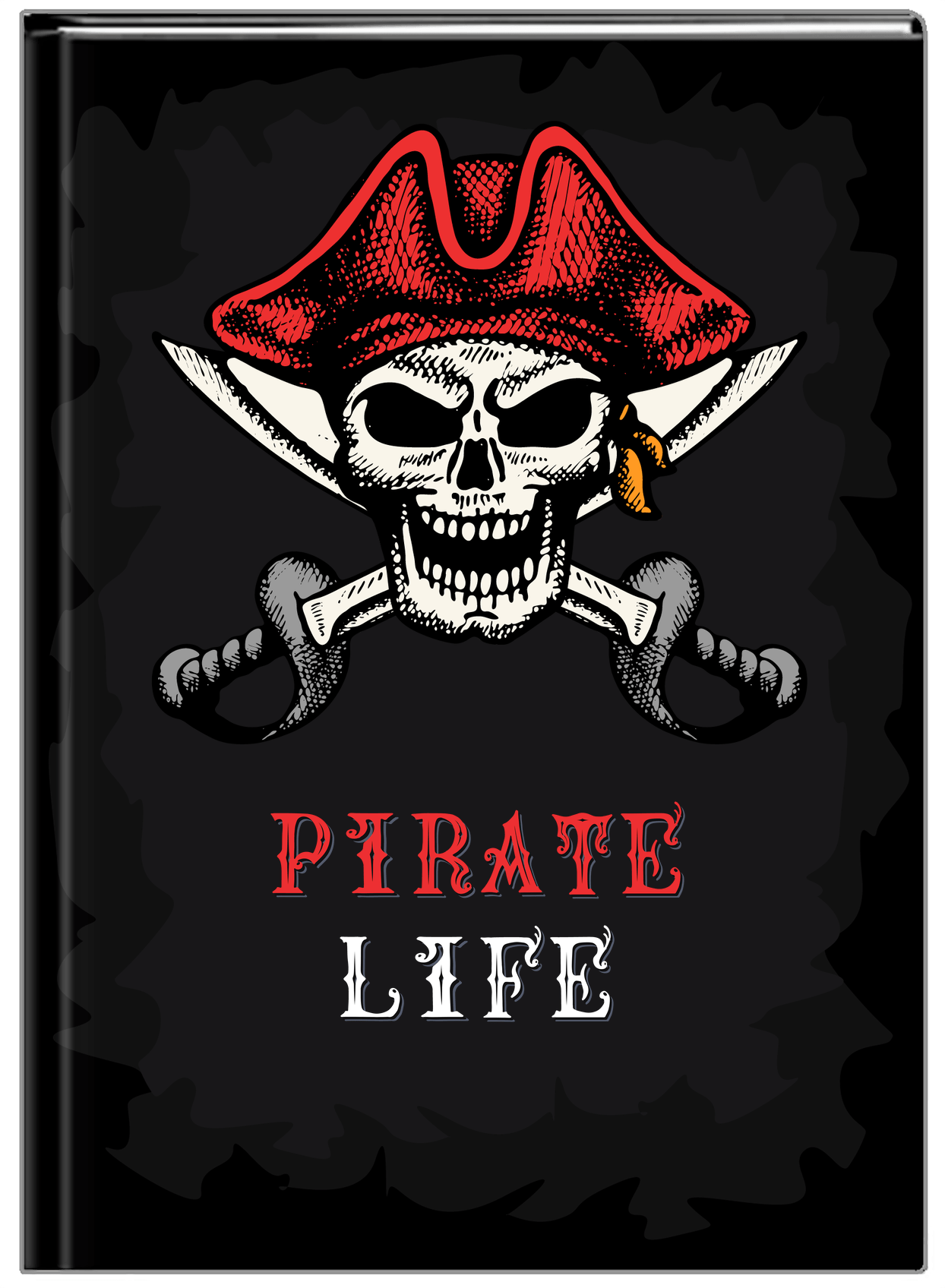Personalized Pirates Journal - Pirate Life - Front View