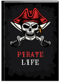 Thumbnail for Personalized Pirates Journal - Pirate Life - Front View