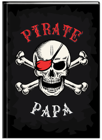 Thumbnail for Personalized Pirates Journal - Pirate Papa - Front View