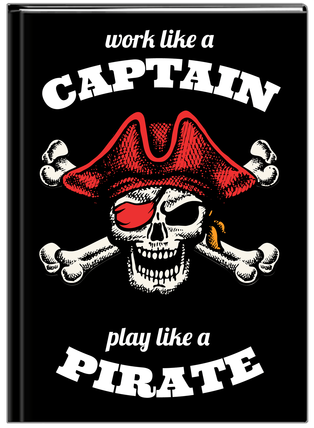 Pirates Journal - Work Like a Captain - Front View
