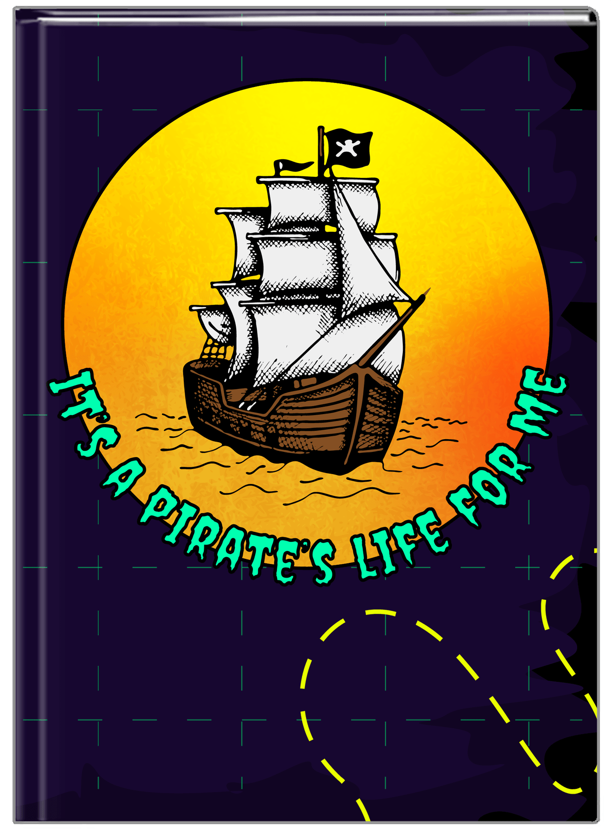 Pirates Journal - It's a Pirate's Life for Me - Front View