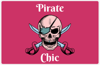 Thumbnail for Personalized Pirates Placemat - Pirate Chic -  View