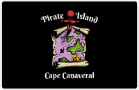 Thumbnail for Personalized Pirates Placemat - Pirate Island -  View