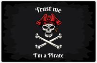 Thumbnail for Personalized Pirates Placemat - Trust Me I'm a Pirate -  View