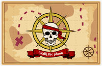 Thumbnail for Pirates Placemat - Treasure Map - Walk The Plank -  View