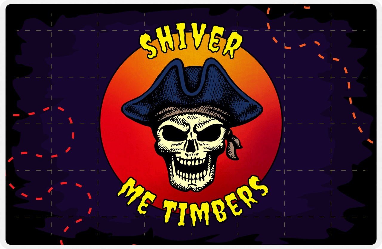 Pirates Placemat - Shiver Me Timbers -  View