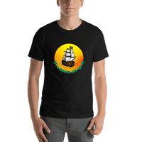 Thumbnail for Pirates T-Shirt - Black - It's a Pirate's Life for Me - Shirt View