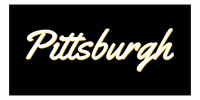 Thumbnail for Personalized Pittsburgh Beach Towel - Front View