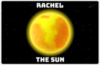 Thumbnail for Personalized Planets Placemat V - The Planets - The Sun -  View